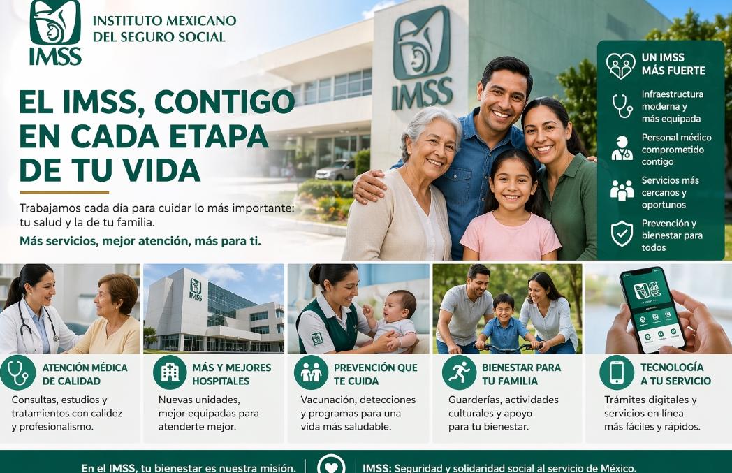 Salud: transformación en marcha Consolidación del IMSS-Bienestar y ampliación de cobertura